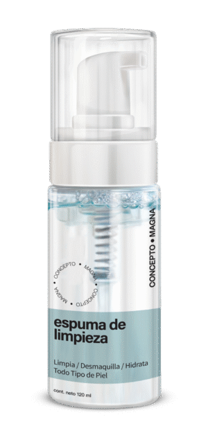 espuma de limpieza facial